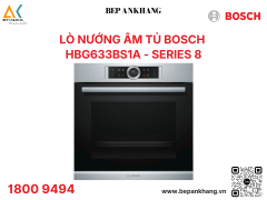 Lò nướng âm tủ Bosch series 8 HBG633BS1A - Made in Germany